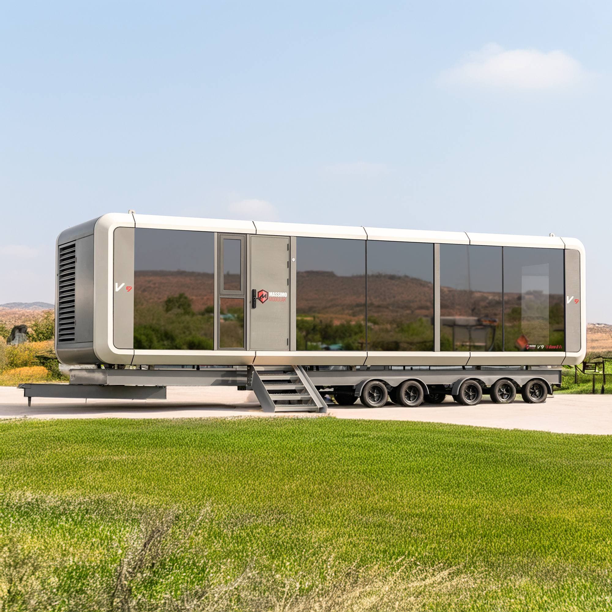 V9 Park exterior with full glazing